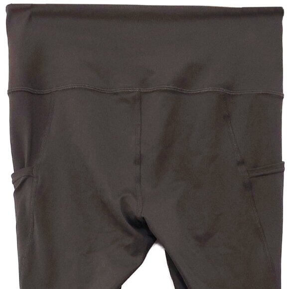 Quince Ultra-Soft High-Rise Pocket Legging in Olive - Picture 6 of 7